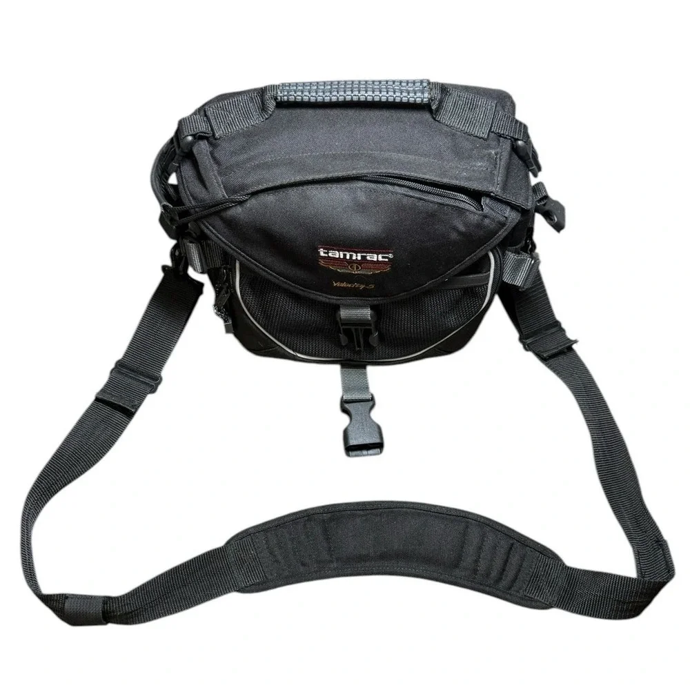Tamrac Velocity 5 Camera Bag DSLR Sling Case Padded Black Travel Gear‎ 5745
